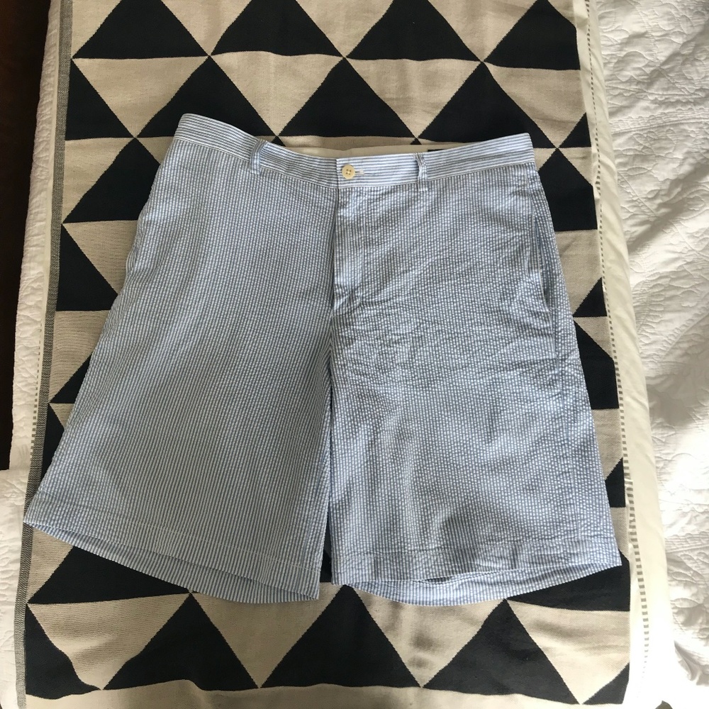 Vineyard Vines 9 Inch Seersucker Breaker Shorts 33